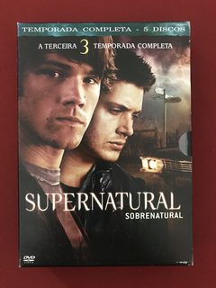 DVD - Box Supernatural - 3ª Temporada Completa - Seminovo