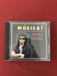 CD - Pepeu Gomes - Música! - Nacional - Seminovo