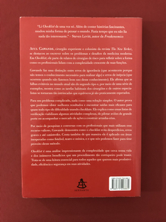 Livro - Checklist - Atul Gawande - Ed. Sextante - Seminovo - comprar online