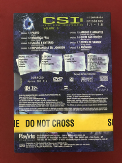 DVD - Box CSI - Volume 1 - 1ª Temporada - 3 Discos - Semin. - comprar online