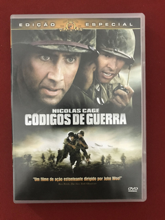 DVD - Códigos De Guerra - Nicolas Cage - Seminovo