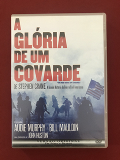 DVD - A Glória De Um Covarde - Stephen Crane - Seminovo