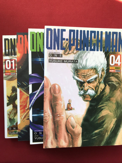 Mangá - One-Punch Man - 4 Volumes - Planet Manga - Seminovo