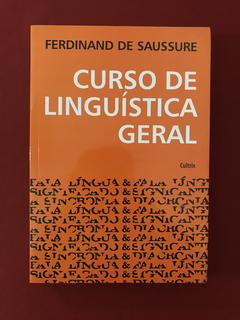 Livro - Curso De Linguística Geral - Seminovo