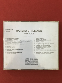 CD - Barbra Streisand - One Voice - Nacional - Seminovo - comprar online