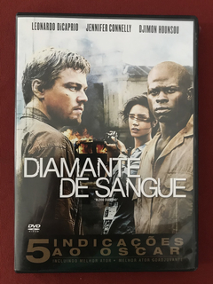 DVD - Diamante De Sangue - Leonardo DiCaprio - Seminovo
