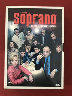 DVD - Box Família Soprano - A 4ª Temp. Completa - 4 Discos