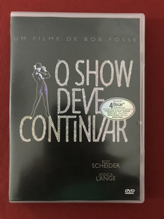 DVD - O Show Deve Continuar - Dir: Bob Fosse - Seminovo