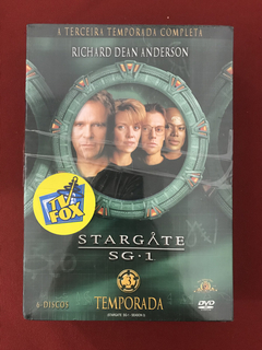 DVD- Stargate - SG. 1 - 3 Temporada - Richard Dean A. - Novo