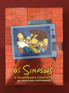 DVD - Box Os Simpsons - 5ª Temporada Completa - Novo
