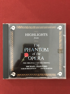 CD - The Phantom Of The Opera - Trilha - Importado - Semin
