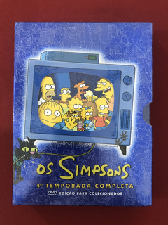 DVD - Box Os Simpsons - 4ª Temporada Completa - Novo