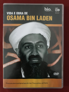 DVD - Vida E Obra De Osama Bin Laden - Documentário