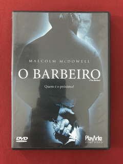 DVD - O Barbeiro - Malcolm McDowell - Seminovo