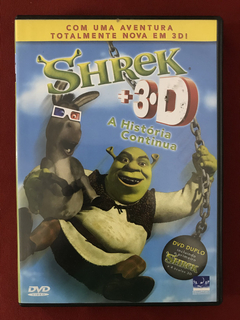 DVD - Duplo - Shrek A História Continua +3D