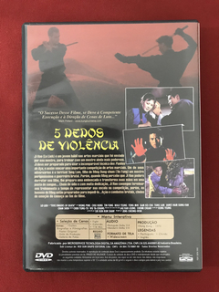 DVD - 5 Dedos De Violência - Lo Lieh - Seminovo - comprar online