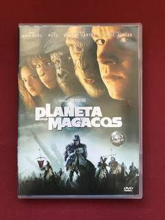 DVD Duplo- Planeta Dos Macacos - Direção: Tim Burton - Semin