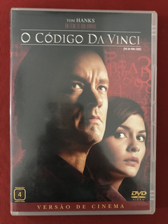 DVD - O Código Da Vinci - Tom Hanks - Seminovo