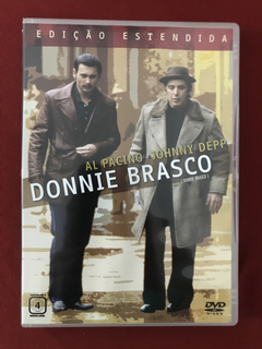 DVD - Donnie Brasco - Al Pacino - Seminovo
