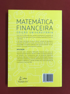 Livro - Matemática Financeira - Ed. Universitária - Seminovo - comprar online