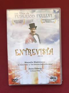DVD - Entrevista - Direção: Federico Fellini - Seminovo