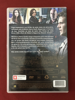 DVD - Fuga Implacável - Bruce Willis/ Henry Cavill- Seminovo - comprar online