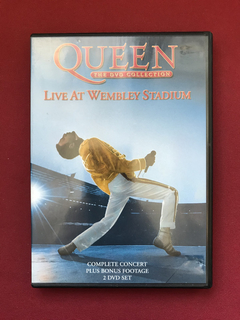 DVD Duplo - Queen - Live At Wembley Stadium - Seminovo