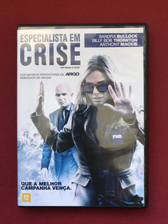 DVD - Especialista Em Crise - Sandra Bullock - Seminovo
