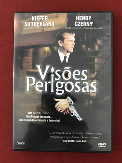 DVD - Visões Perigosas - Kiefer Sutherland - Seminovo