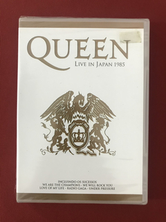 DVD - Queen  Live In Japan 1985 - Novo