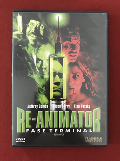 DVD - Re-Animator - Fase Terminal - Jeffrey Combs - Seminovo