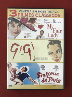 DVD Duplo- Cinema Em Dose Tripla 3 Filmes Clássicos- Semin