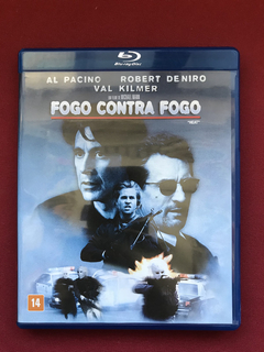Blu-ray- Fogo Contra Fogo - Al Pacino/ Val Kilmer - Seminovo