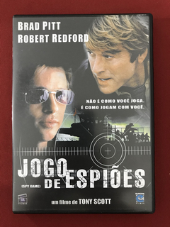 DVD - Jogo De Espiões - Brad Pitt/ Robert Redford - Seminovo