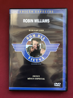 DVD- Bom Dia Vietnã - Robin Williams - Ed. Especial - Semin.