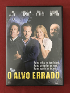 DVD - O Alvo Errado - Tim Allen/ Christian Slater - Seminovo