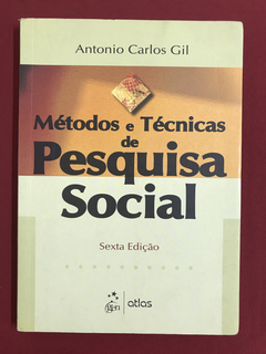Livro - Métodos E Técnicas De Pesquisa Social - Seminovo