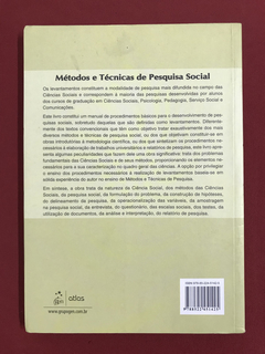 Livro - Métodos E Técnicas De Pesquisa Social - Seminovo - comprar online