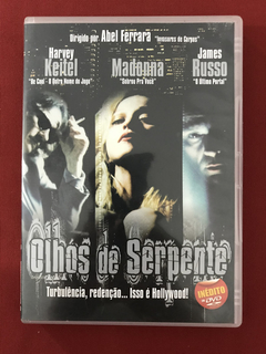DVD - Olhos De Serpente - Harvey Keitel/ Madonna - Seminovo