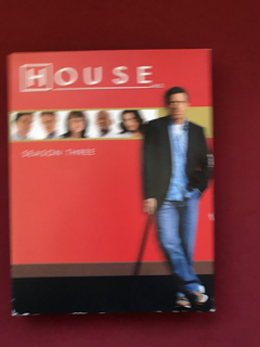 DVD - House - Season Three - 5 Discos - Seminovo