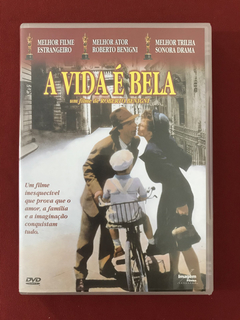 DVD - A Vida É Bela - Direção: Roberti Benigni - Semin.