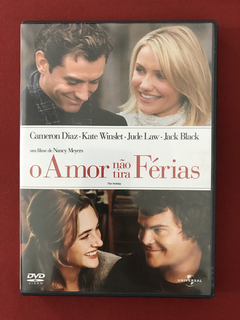 DVD - O Amor Não Tira Férias - Cameron Diaz - Seminovo