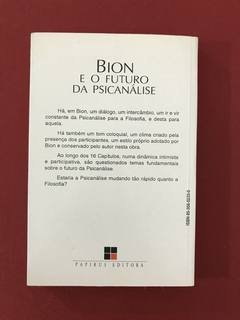 Livro - Bion E O Futuro Da Psicanálise - Antonio Muniz - comprar online