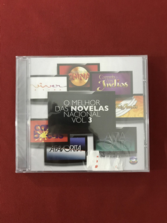 CD - O Melhor Das Novelas - Nacional - Volume 3 - Novo
