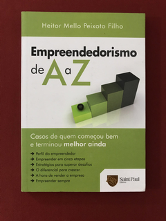 Livro - Empreendedorismo De A A Z - Seminovo