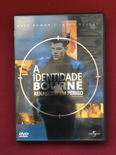 DVD - A Identidade Bourne - Renascido Em Perigo - Matt Damon