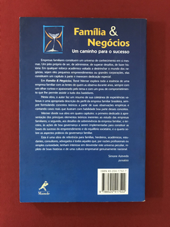 Livro - Família & Negócios - René A. Werner - Ed. Manole - comprar online