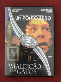 DVD - Um Ponto Zero/ A Maldição Dos Gatos - Seminovo
