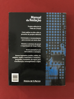 Livro - Manual Da Redação - Folha De S. Paulo - Publifolha - comprar online