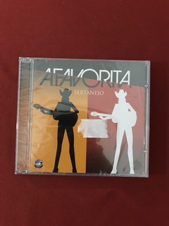 CD - A Favorita- Sertanejo- Trilha Sonora- Nacional- Novo
